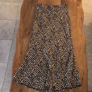 Midi Cheetah Print Skirt from Nasty Gal